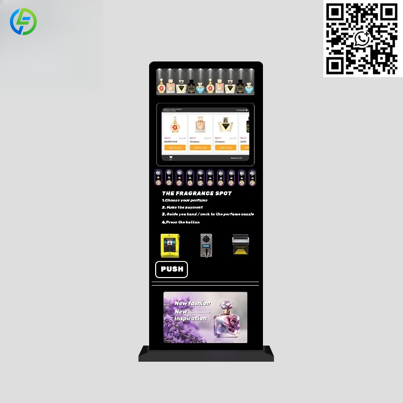 Perfume Fragrance Vending Machine - Özelleştirilmiş Popüler Toptan Alışveriş Merkezi Ticari