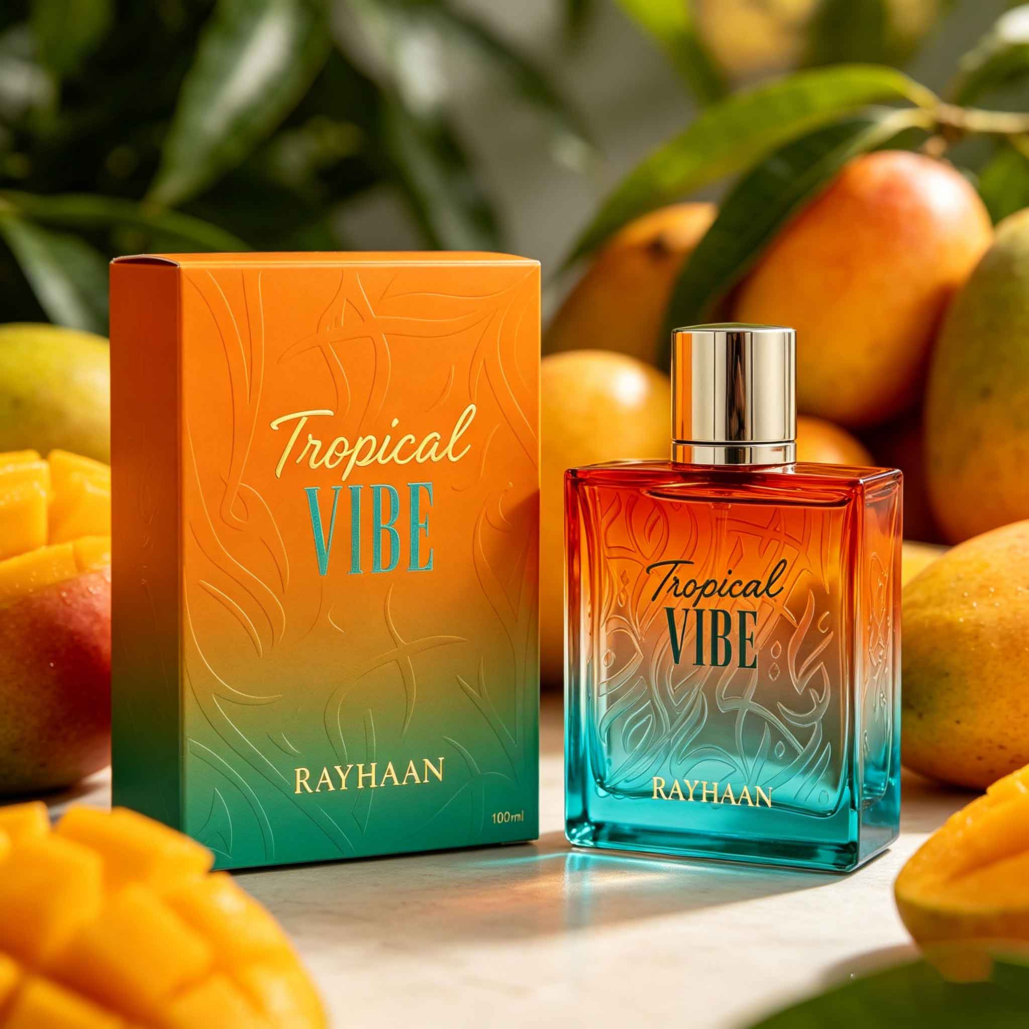 Perfume Fragrance Blue - Rayhaan tropikal parfümü, taze ve zengin