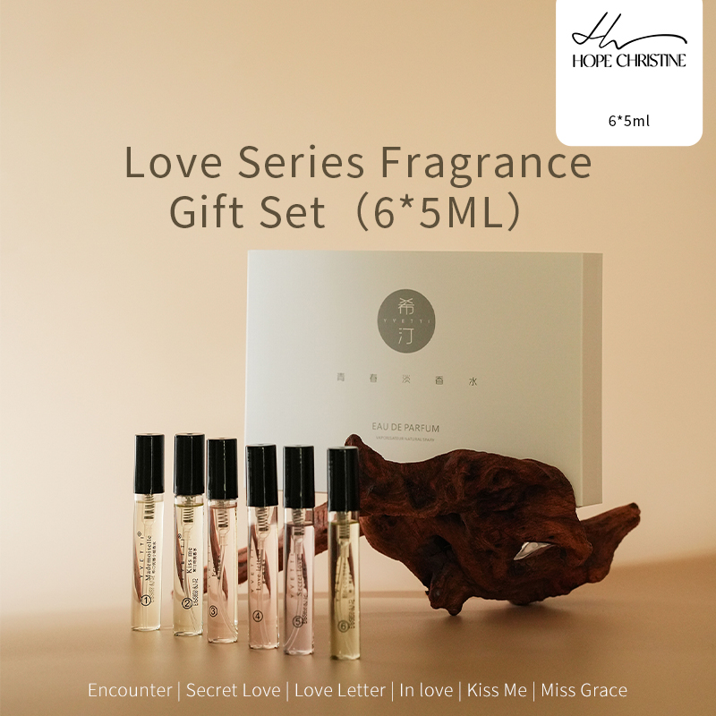 Perfume Aqua Fragrance - HOPE CHRISTINE Love 6 adet Mini