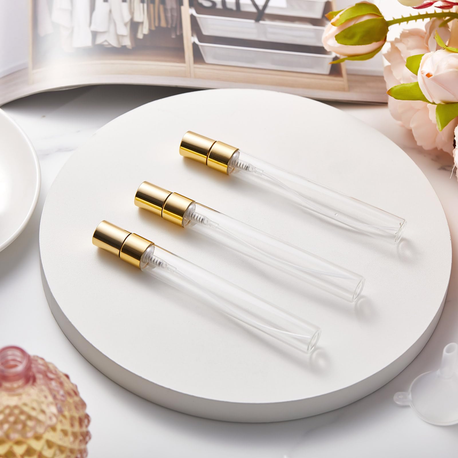 60 adet mini şeffaf parfüm şiş - Perfume Fragrance Booster incelemesi ve fiyatı