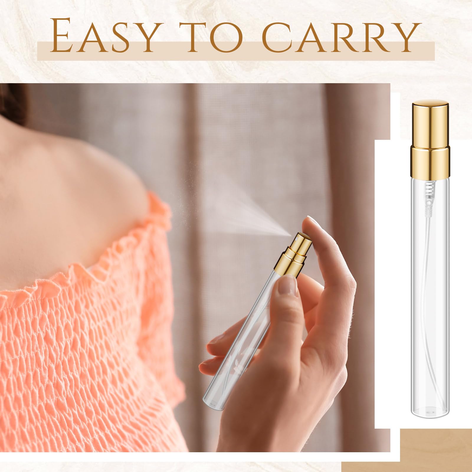 60 adet mini şeffaf parfüm şiş - Perfume Fragrance Booster incelemesi ve fiyatı