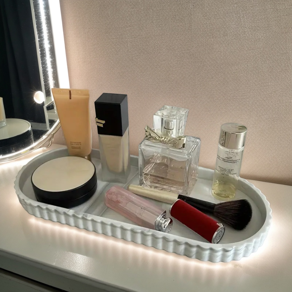 Tek Parça Oval Makyaj Tepsisi, - Perfume Fragrance Vending Machine incelemesi ve fiyatı
