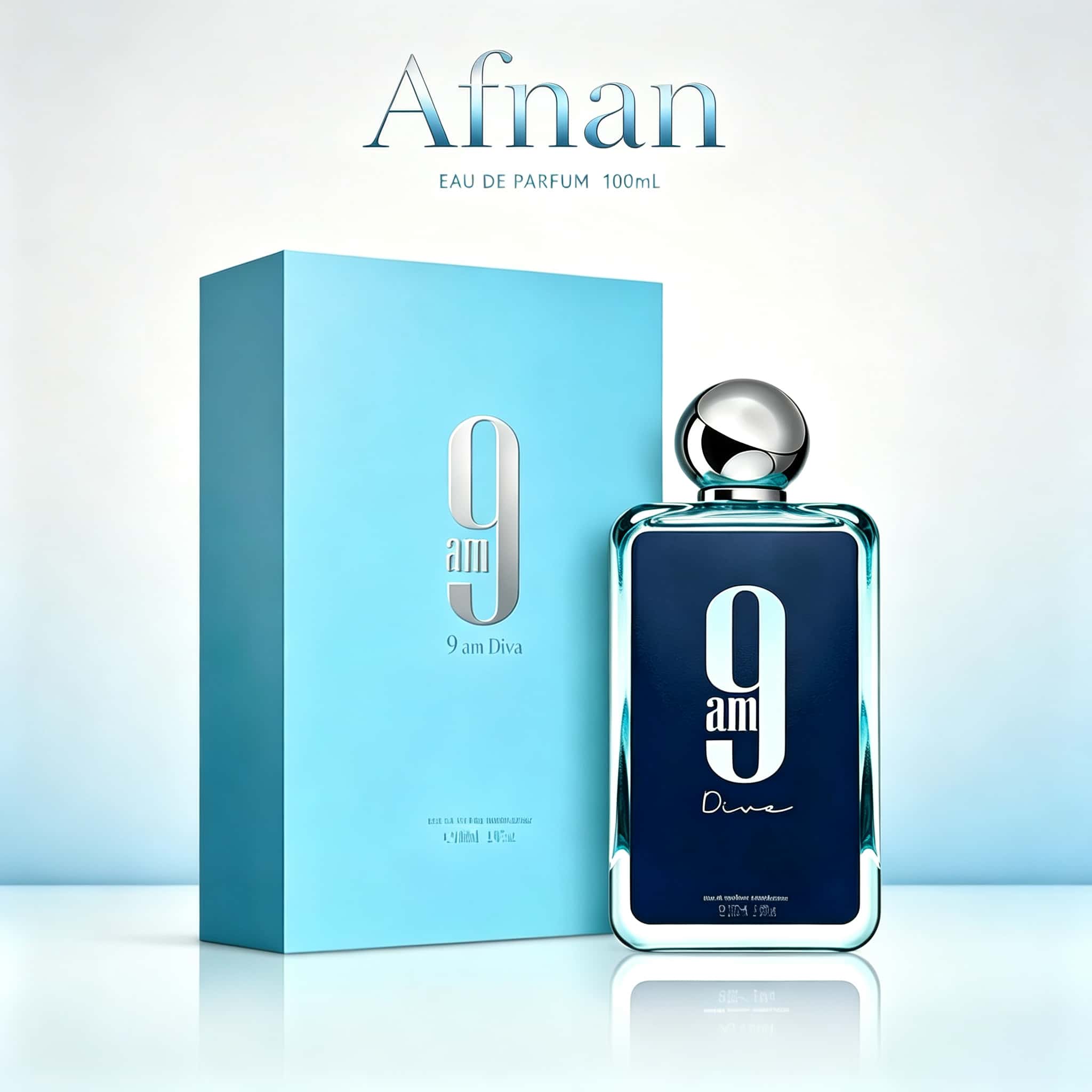 Afnan 9am Diva EDP 100ml Unise - Perfume Fragrance Blue incelemesi ve fiyatı