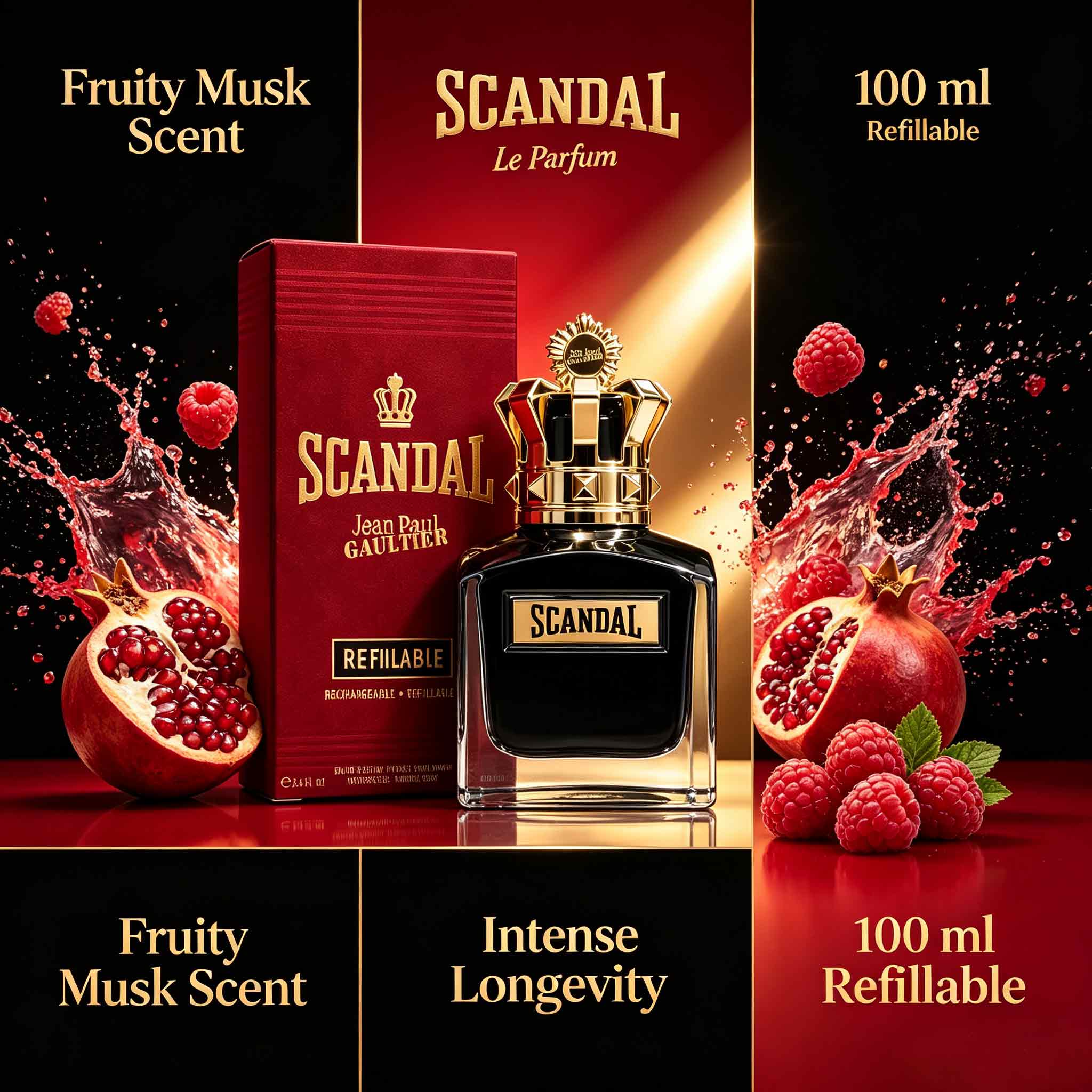 Jean Paul Gaultier Scandal Le  - Perfume Fragrance Jean Paul Gaultier Le Male incelemesi ve fiyatı